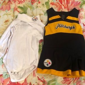 Pittsburgh Steelers NFL Cheerleading outfit 24m